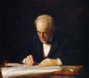 Thomas Eakins : The Writing Master, The Artist Father